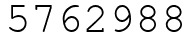 Число 5762988.