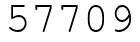 Число 57709.