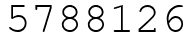 Число 5788126.