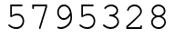 Число 5795328.