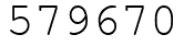 Число 579670.