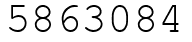 Число 5863084.