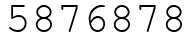 Число 5876878.