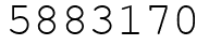 Число 5883170.