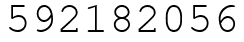 Число 592182056.