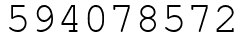 Число 594078572.