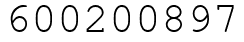 Число 600200897.