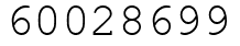 Число 60028699.