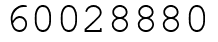 Число 60028880.
