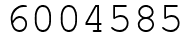 Число 6004585.