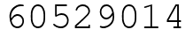 Число 60529014.