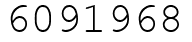 Число 6091968.