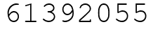 Число 61392055.