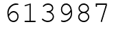 Число 613987.
