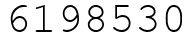Число 6198530.