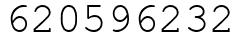 Число 620596232.