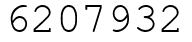 Число 6207932.