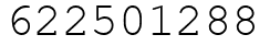 Число 622501288.