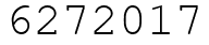 Число 6272017.