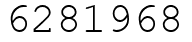 Число 6281968.