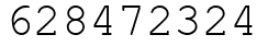 Число 628472324.