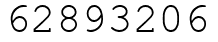 Число 62893206.
