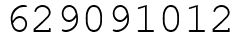 Число 629091012.