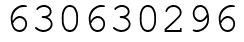 Число 630630296.