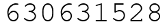 Число 630631528.