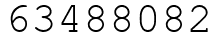 Число 63488082.