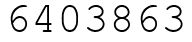 Число 6403863.