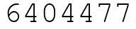Число 6404477.