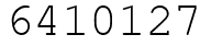Число 6410127.