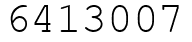 Число 6413007.