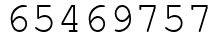 Число 65469757.