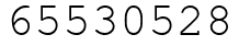 Число 65530528.