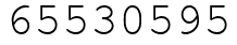 Число 65530595.