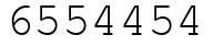 Число 6554454.