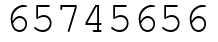 Число 65745656.