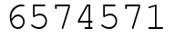 Число 6574571.