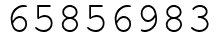 Число 65856983.