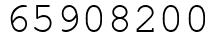 Число 65908200.