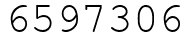 Число 6597306.