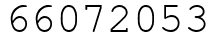 Число 66072053.