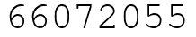 Число 66072055.