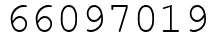 Число 66097019.