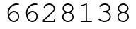 Число 6628138.