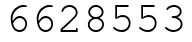 Число 6628553.