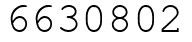 Число 6630802.