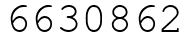 Число 6630862.